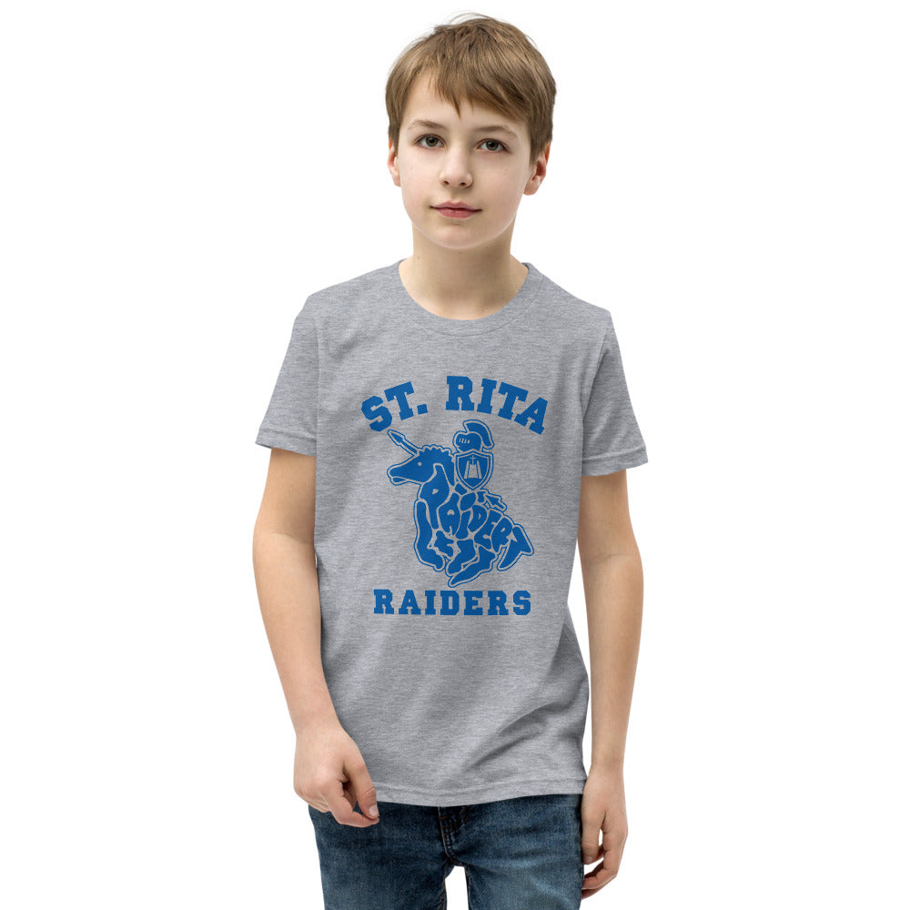 St. Rita Raiders T-Shirt  : Gray  (Youth)