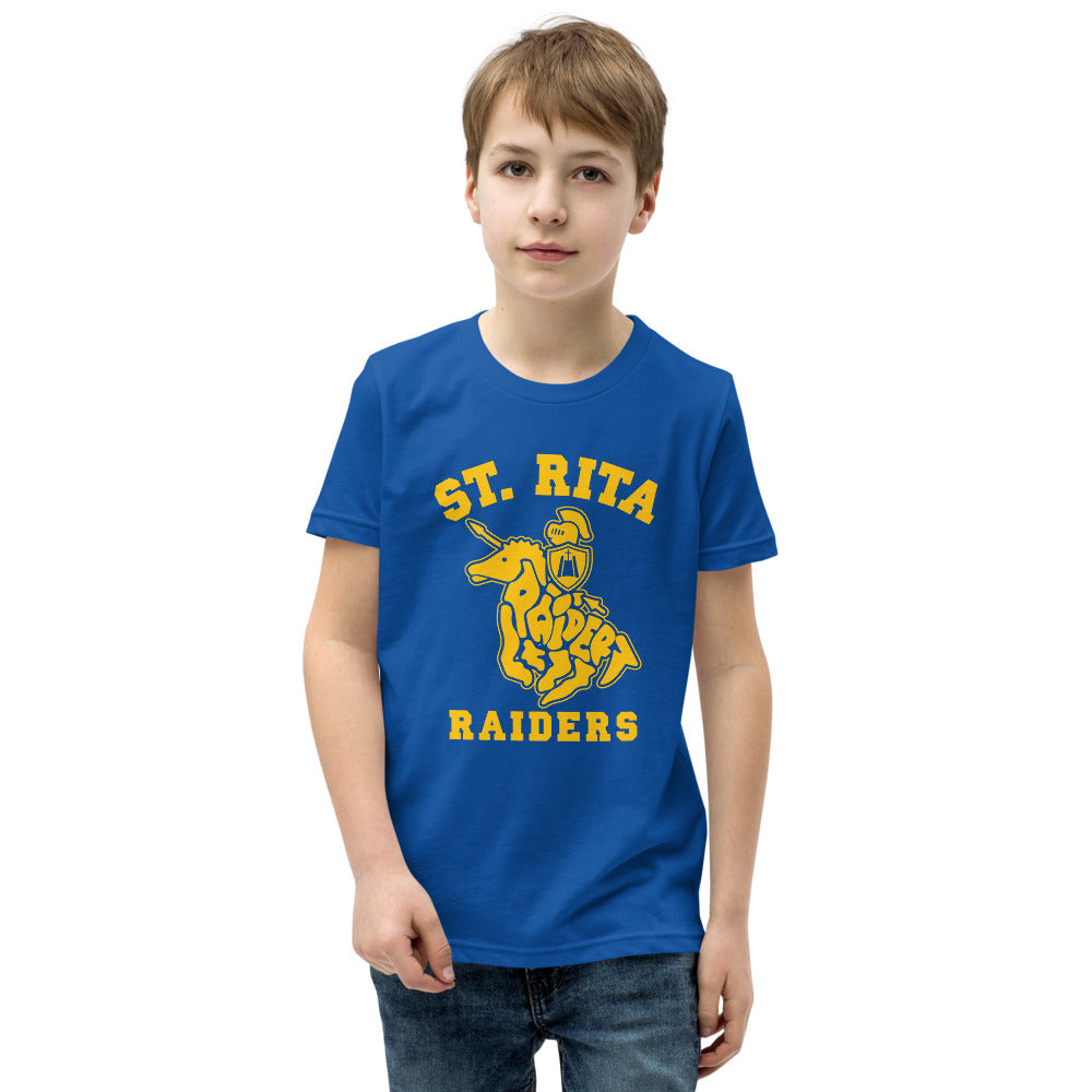 St. Rita Raiders T-Shirt  : Blue  (Youth)